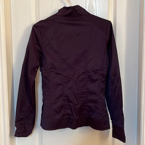 Revolution by Ricki’s lightweight slim fit purple jacket - Picture 3 of 4